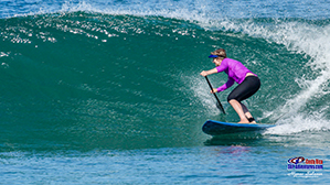 Awesome left SUP in Costa Rica camp